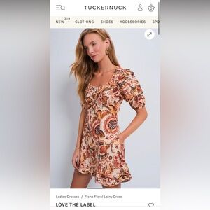 Brand new with tags love the label Fiona floral Lainey dress